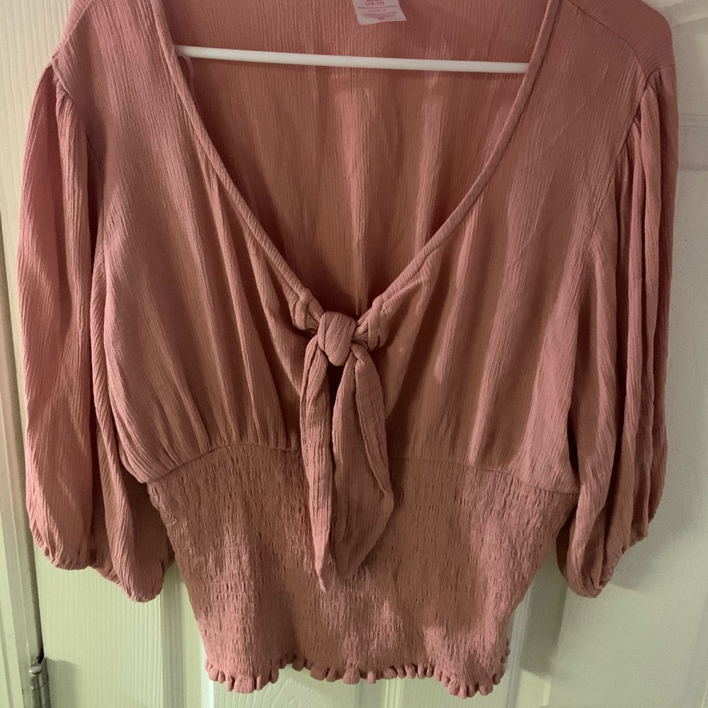 Pink shirt